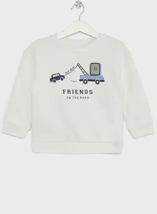 Kids Printed Sweatshirt 