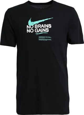 Nike Dri-fit D.y.e. Men's Fitness T-shirt T-shirt Black