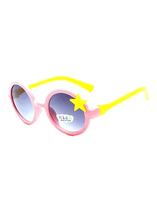 Kids' Polarized Round Frame Sunglasses 