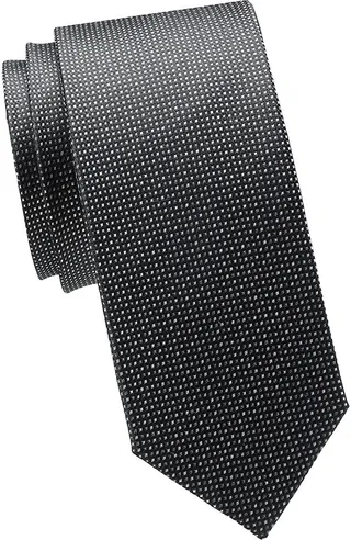 Patterned Silk Tie