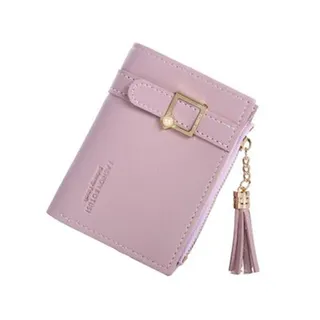 Fringed Easy To Carry Letter Card Bag Pink 
