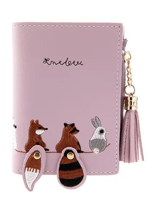 Mini Short Tassel Small Wallet Multicolour 