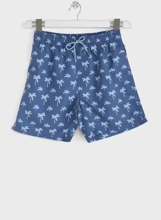 Youth Palm Print Shorts 