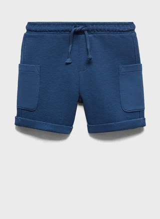 Kids Drawstring Bermuda Shorts 
