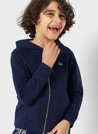 Kids Zip Through Hoodie 