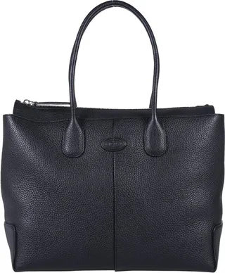 Tod's Logo Stamp Medium Tote D-Bag