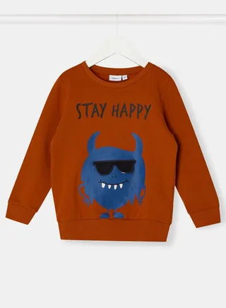 Kids Graphic Print Sweatshirt 