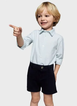 Kids Essential Bermuda Shorts 