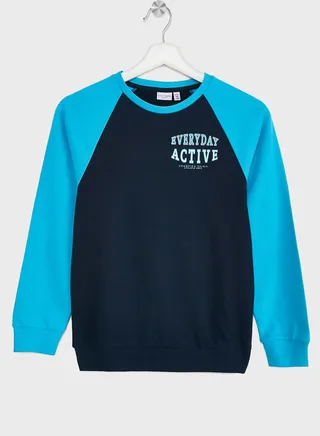 Kids Colorblock Sweatshirt 