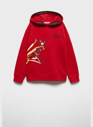 Kids Flash Print Hoodie 