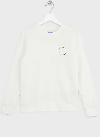 Kids Logo Round Neck Sweatshirt 
