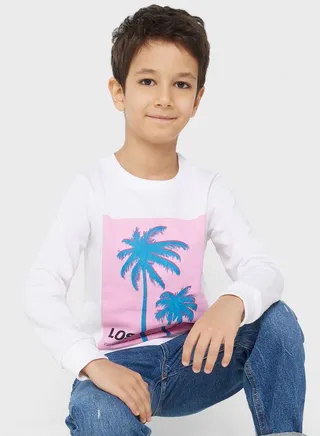 Youth Printed Sweatshirt 