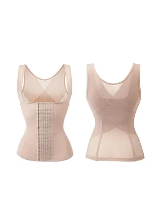 Women's Abdominal Compression Shapewear, Insole Shapewear, Posture Corrector Corset 