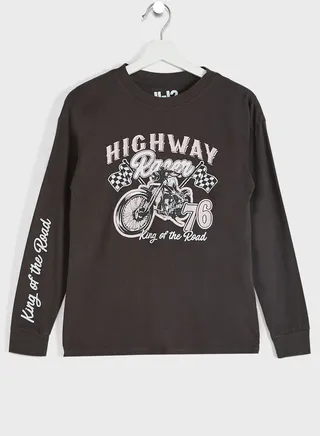 Youth Slogan Sweatshirt 