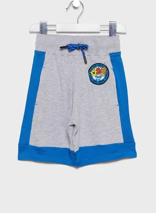 Kids Tie Waist Sweat Shorts 