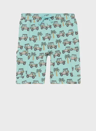 Kids All Over Print Drawstring Shorts 