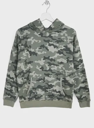 Kids Camo Hoodie 