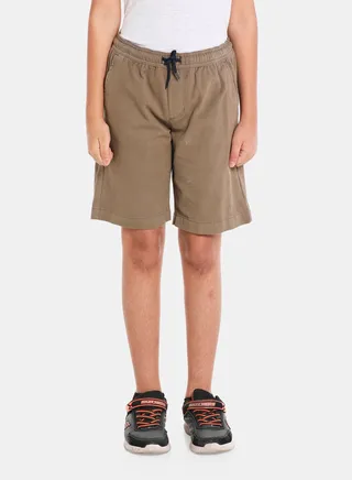 Casual Basic Comfort Chino Shorts Khaki 