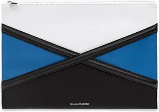 Alexander McQueen The Harness Zipped Clutch Bag