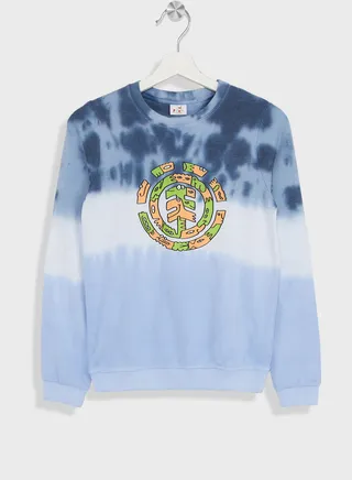 Boys Tie Dye Printed Sweatshirt 