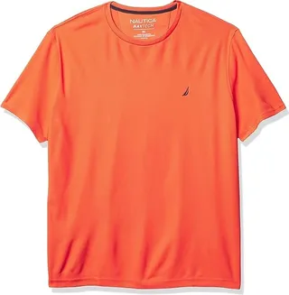 Nautica Men's Navtech Tee (Tropic Orange) Men's T Shirt
