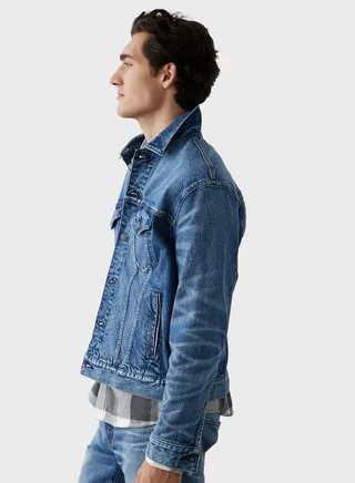 Pocket Detail Denim Jacket
