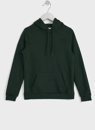 Boys Drawstrings Printed Hoodie 