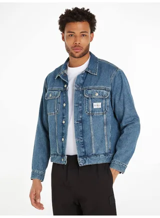 Men's 90'S Denim Jacket, Blue 