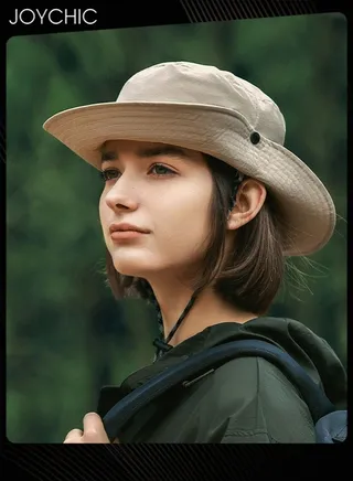 Fisherman's Hat Spring and Summer Women and Men Outdoor Fishing Shade Anti-UV Sunscreen Hat Breathable and Water-Repellent for Camping Climbing 