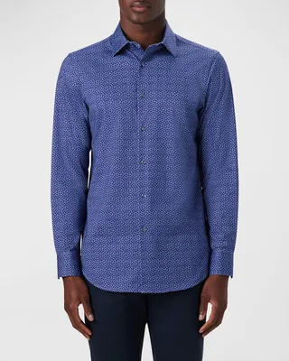 Men's Ooohcotton 8-Way Stretch Sport Shirt