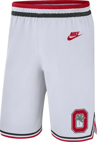 Nike Men's College (Ohio State) Replica Basketball Shorts in White