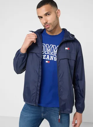 Logo Windbreaker Jacket