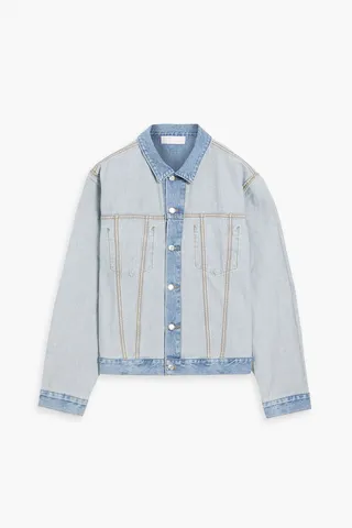 Reverse Trucker denim jacket