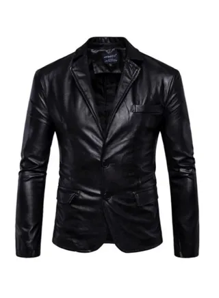 Button Detailed Blazer Jacket Black 