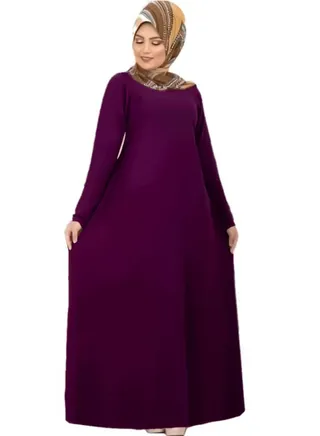 Rosaline women's long abaya with sleeves 