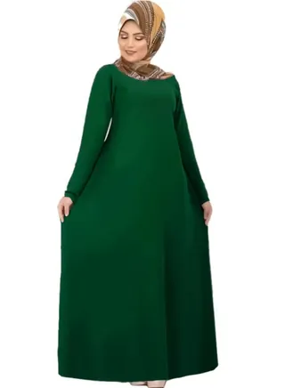 Rosaline women's long abaya with sleeves 