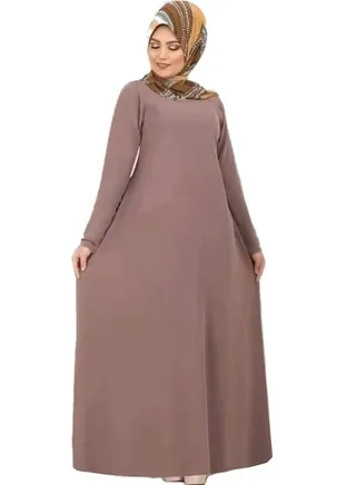 Rosaline women's long abaya with sleeves 