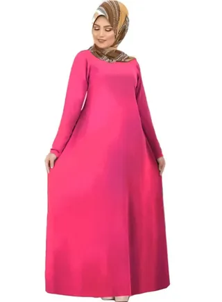 Rosaline women's long abaya with sleeves 