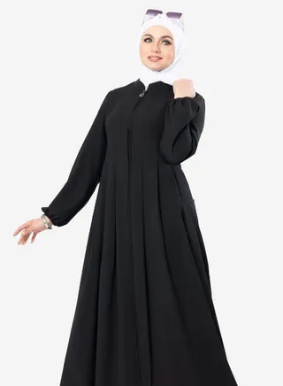 Kalonat crepe abaya made of silk 