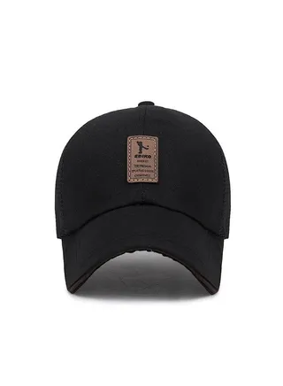 Summer casual breathable adjustable sunshade net hat for men 