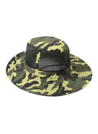 Outdoor Fishing Bucket Hat HL024 Green 