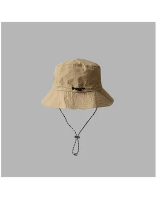 Summer Waterproof Bucket Hat Foldable Adjustable Hat Cap Casual 