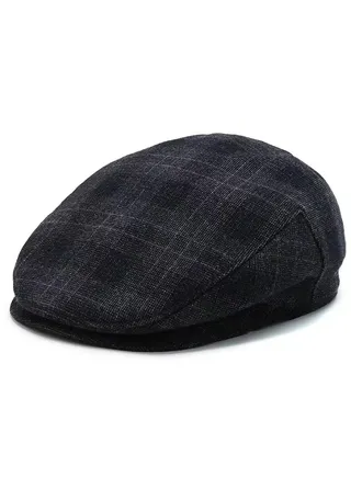 Men's Classic Winter Warm Flat Cap Adjustable Irish Cabbie Gatsby Hat Newsboy Outdoor Hunting One Size Beret Navy Blue 