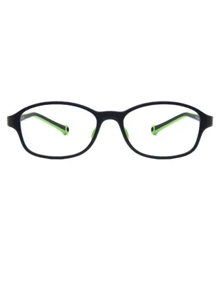 Kids' Blue Light Blocking Rectangular Frames Eyeglasses 
