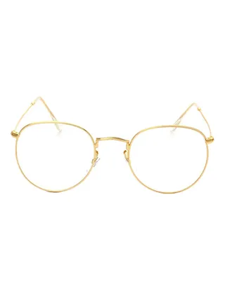 boys Retro Masculin Oval Reading Glasses 