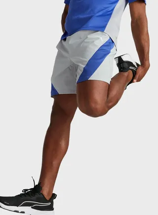 7" Logo Fit Stretch Woven Shorts