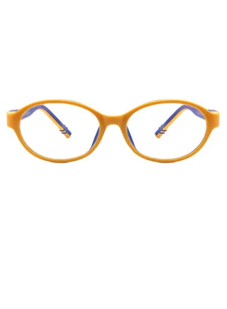 kids_unisex Blue Light Blocking Oval Frames Eyeglasses 
