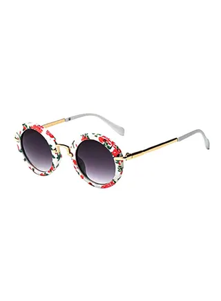 Kids' Fashion Retro Round Sunglasses 