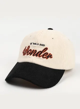 New Style Women Men Autumn Winter Warm Baseball Cap Letter Embroidered Splicing Peaked cap Korean Version Versatile Casual Adjustable Hat Black+Beige 