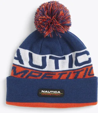 Competition Logo Pom-Pom Beanie